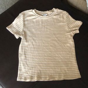 Monki Ribbed Shirt